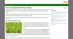 Desktop Screenshot of privacyplants.net